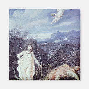 Imán Louis XIV como Apolo, asesino del pitón