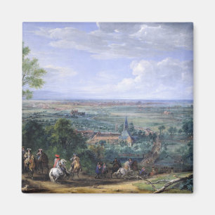 Imán Louis XIV en el cerco de Lille que hace frente