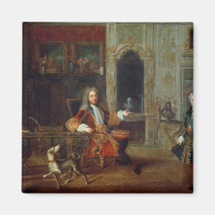Imán Louis XV y el regente, Felipe II