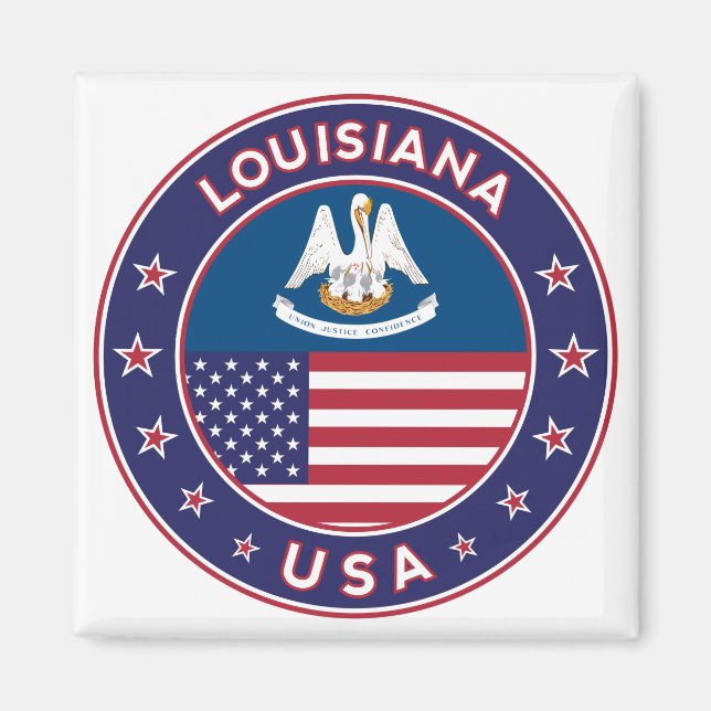 Imán Louisiana (Frente)