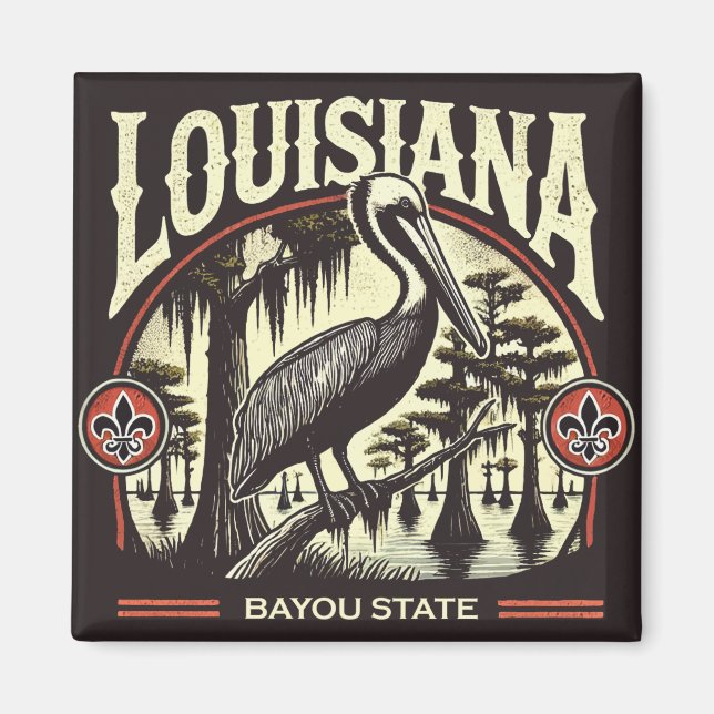 Imán Louisiana (Frente)