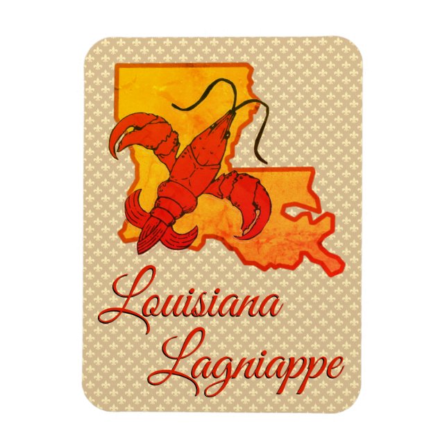 Imán Louisiana Lagniappe (Vertical)