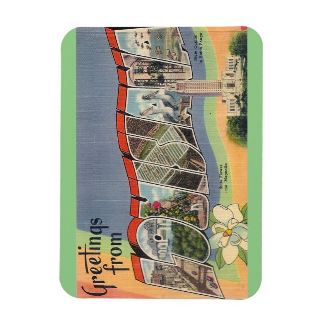 Imán Louisiana Magnet (Vertical)