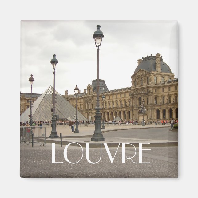 Imán Louvre. París, Francia (Frente)