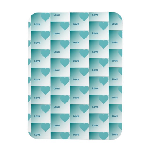 Imán Love. (Vertical)