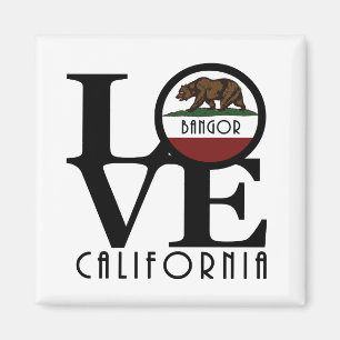 Imán LOVE Bangor California