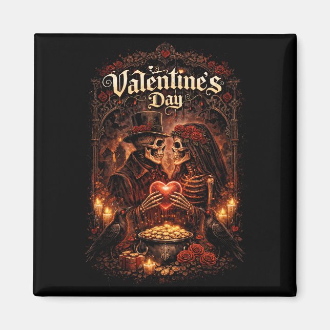 Imán Love Beyond the Grave (Frente)