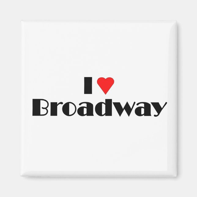 Imán Love Broadway (Frente)