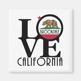 Imán LOVE Brookdale California
