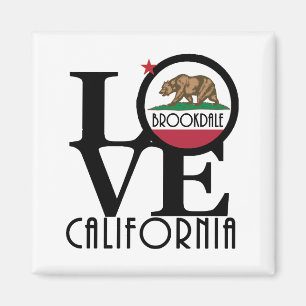 Imán LOVE Brookdale California