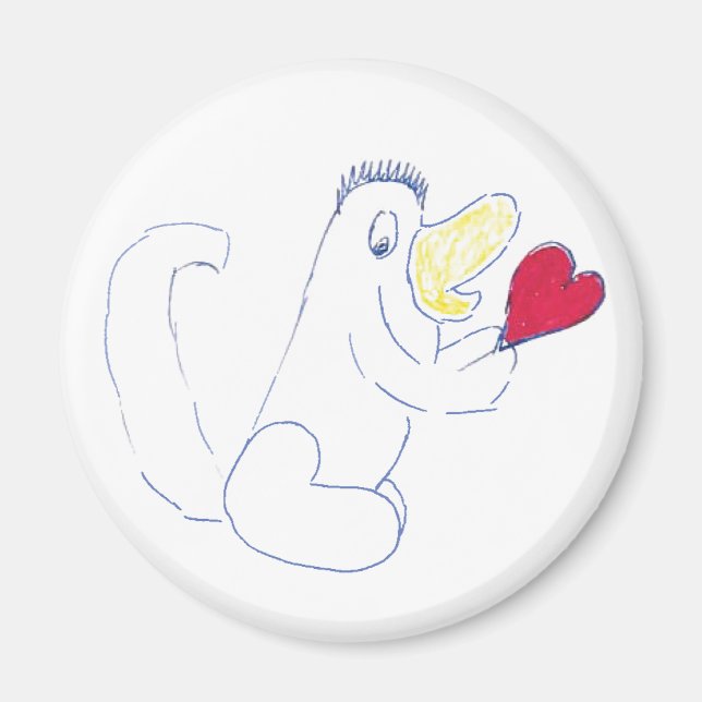 Imán Love Bug Circle Magnet (Frente)