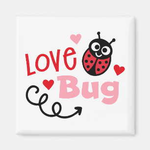 Imán Love Bug Ladybug