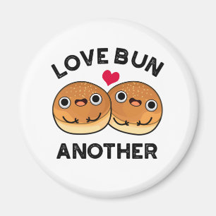 Imán Love Bun (un amor) Otro divertido bollo de comida