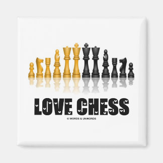 Imán Love Chess