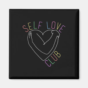 Imán Love Club Mental Health Awareness Line Art for Sup