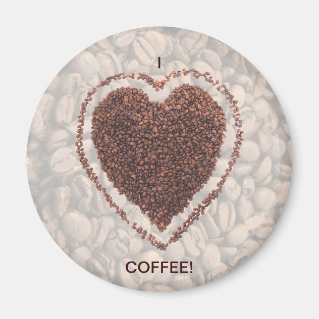Imán Love Coffee (Frente)