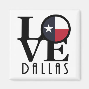 Imán LOVE Dallas Texas