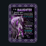 Imán Love Daughter | Letter To My Daughter Love For You<br><div class="desc">Love Daughter | To My Daughter My Love For You Is Forever Love From Dad</div>