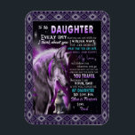 Imán Love Daughter | Letter To My Daughter Love For You<br><div class="desc">Love Daughter | To My Daughter My Love For You Is Forever Love From Dad</div>