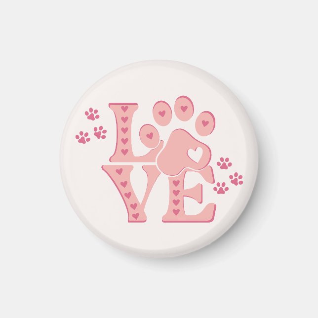 Imán LOVE Dogs (Frente)