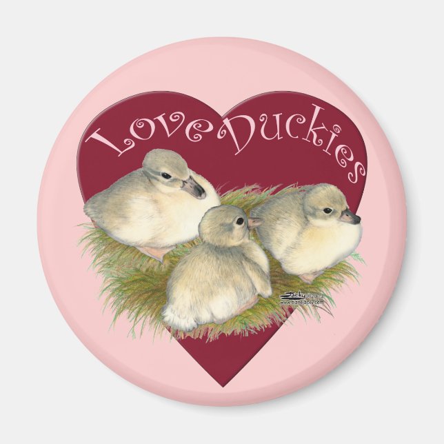 Imán Love Duckies (Frente)