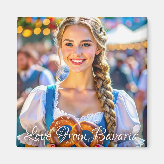 IMÁN LOVE FROM BAVARIA (Frente)