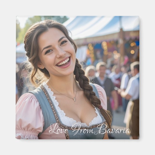 IMÁN LOVE FROM BAVARIA (Frente)