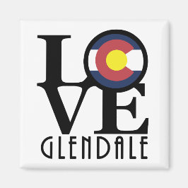 Imán LOVE Glendale Colorado