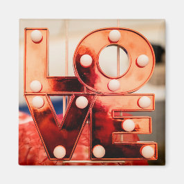 Imán LOVE (Gran letra roja)