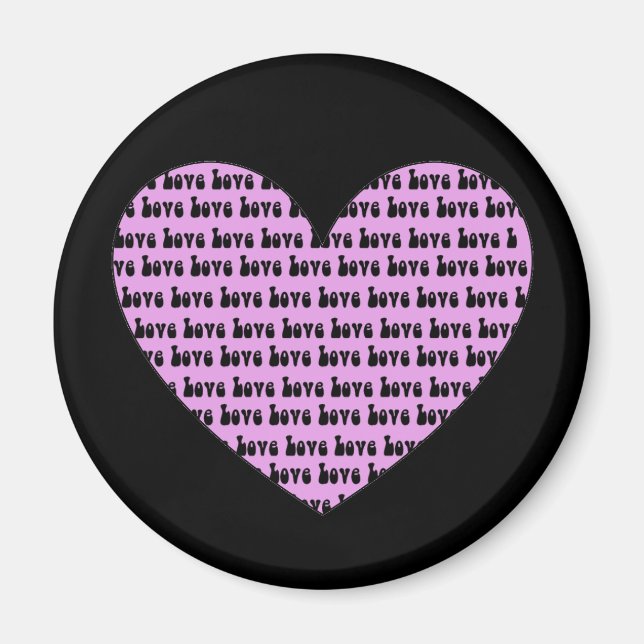 Imán Love Heart (Frente)