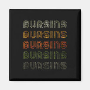 Imán Love Heart Bursins Tee Grunge Vintage Style Black