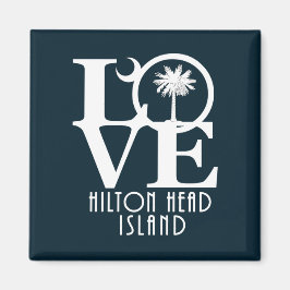 Imán LOVE Hilton Head Island