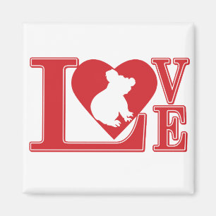 Imán Love-Koala-
