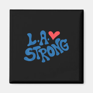 Imán Love La Heart Los Angeles Strong Support
