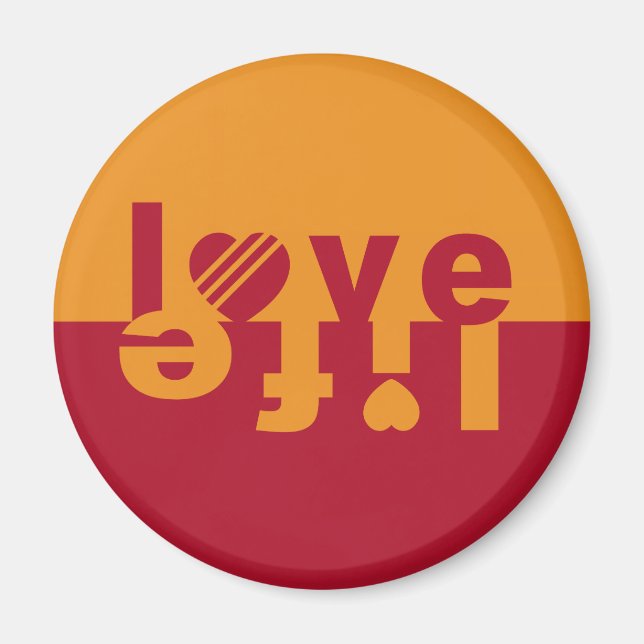 Imán LOVE LIFE magnets (Frente)