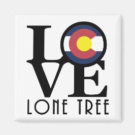 Imán LOVE Lone Tree Colorado
