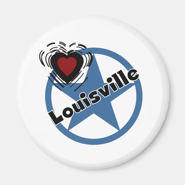 Imán Love Louisville (Frente)