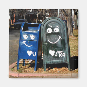 Imán love mailboxes : i heart you