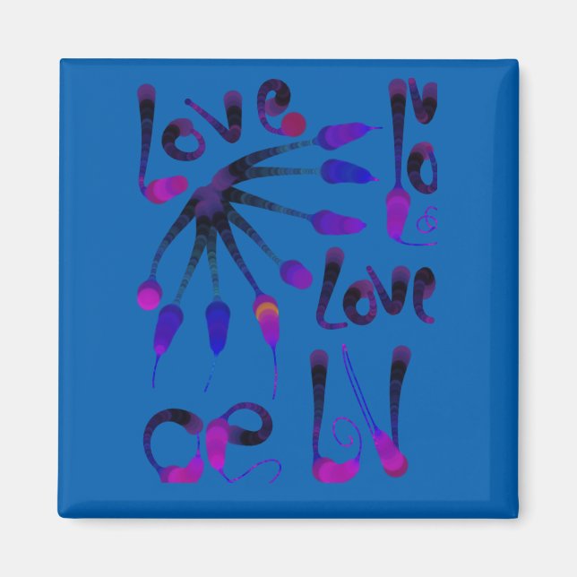 IMÁN LOVE_MODERN_BLUE_SO CUTE (Frente)