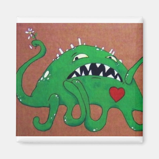 Imán Love Monster Magnet (Frente)