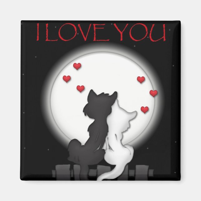 Imán Love Moon (Frente)