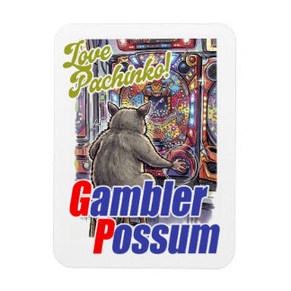 Imán Love Pachinko! Gambler Possum