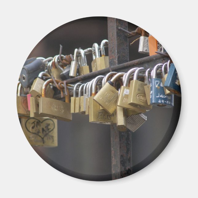 Imán Love Padlocks, Praga (Frente)