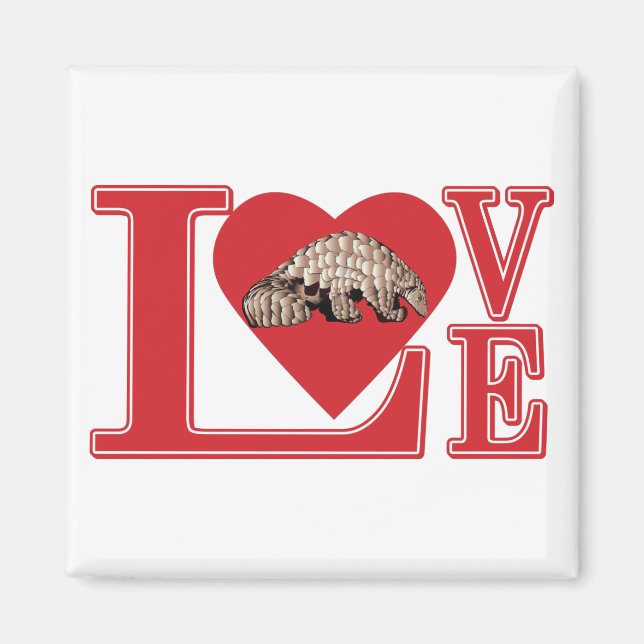 Imán LOVE-Pangolin (Frente)