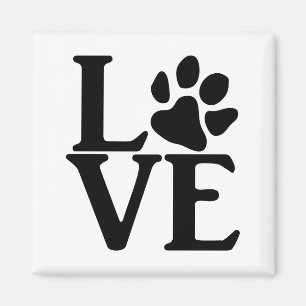 Imán Love Paw Classic