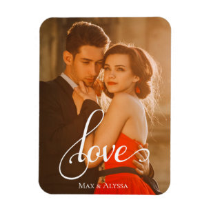 Imán LOVE Personalizado Foto