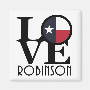 Imán LOVE Robinson Texas