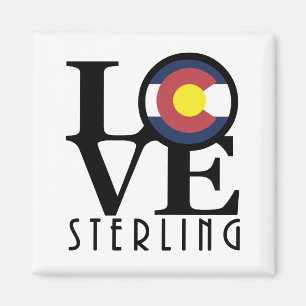 Imán LOVE Sterling Colorado