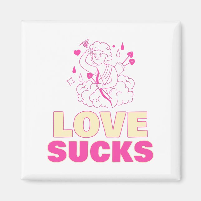 Imán Love Sucks (Frente)
