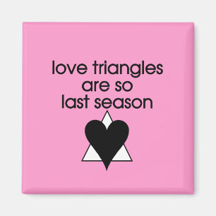 Imán Love Triangles Magnet